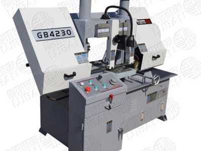 通用小型GB4230双柱金属带锯床鲁班锯业生产厂家 支持定制图2