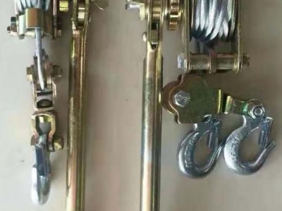 多功能紧线器2T手动牵引器 钢丝绳收线器 双钩棘轮式紧线器图2