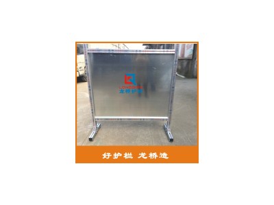 江苏电厂围栏 江苏电厂硬质栅栏 可移动 双面LOGO板图2