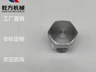 双相钢2205 /2507材质六角管帽 堵头 不锈钢塞头图3