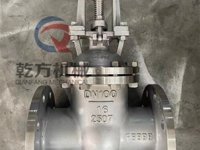 双相钢闸阀，双相不锈钢2205/2507材质：法兰闸阀图3
