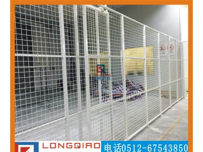 上海车间隔离网片 工业隔离网护栏 配套订制工厂仓库大门图2