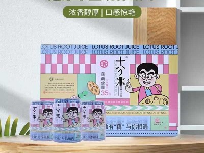 扬州宝应莲藕汁十分米网红饮品莲藕汁烧烤火锅伴侣便携饮料夏日图2